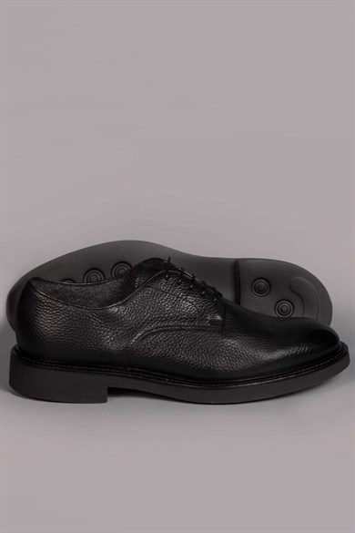 Doucals Siyah Bağcıklı Ayakkabı