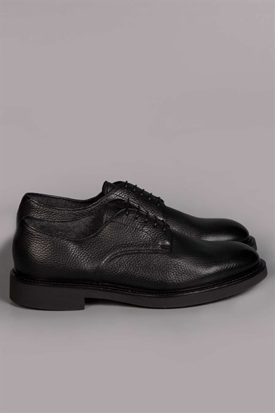 Doucals Siyah Bağcıklı Ayakkabı