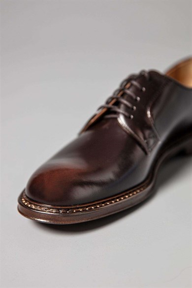 Doucal's Kahverengi Deri Klasik Ayakkabı