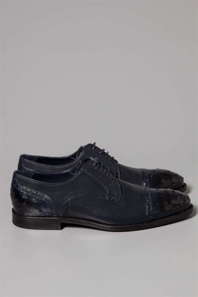 Enrico Marinelli Lacivert Deri Klasik Ayakkabı