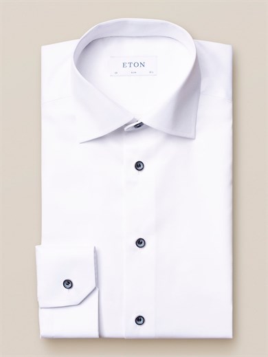 Eton Klasik Beyaz Gömlek