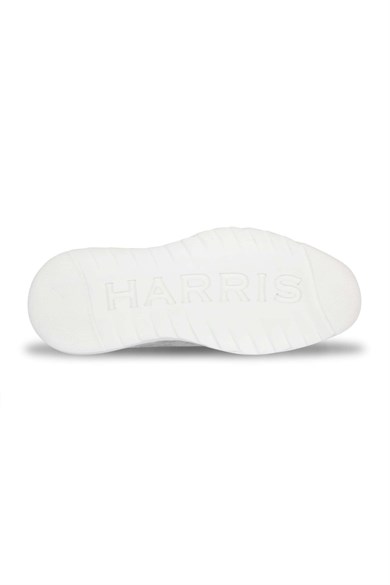 Harris Beyaz Piton Spor Ayakkabı