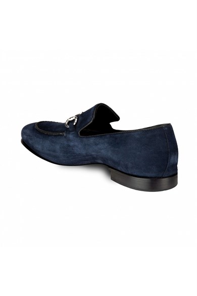 Harris Lacivert Renk Loafer Ayakkabı